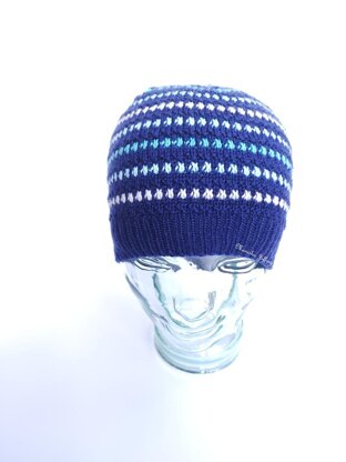 Dotted Stripes Beanie