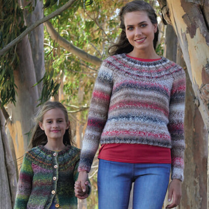 Sweater and Cardigan in Sirdar Aura Chunky - 8005 - Downloadable PDF