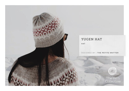 "Yugen Hat by The Petite Knitter" - Hat Knitting Pattern For Women in The Yarn Collective