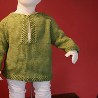 Learn to Knit a Raglan Sweater - Toddler Tunic