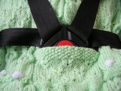 Spring Rabbits a blanket for Car-seat Crib