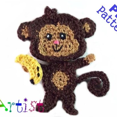 Monkey  Applique