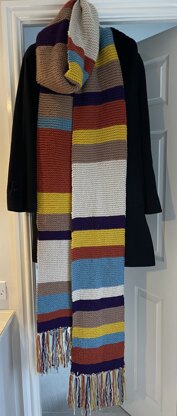 Dr Who Style scarf