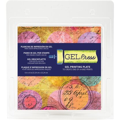 Gel Press Gel Plate 6"X6" - 333555