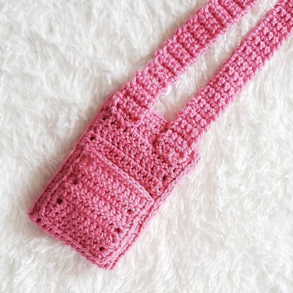 Strawberry Bag Crochet PATTERN ONLY Cell Phone Bag Crochet 
