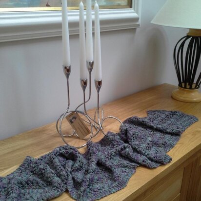 Ailsa Craig Lace Scarf