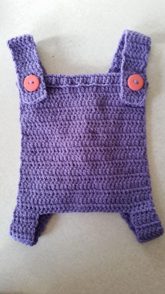 Crochet baby sale doll carrier pattern