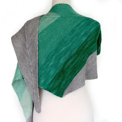 Celadon Shawl