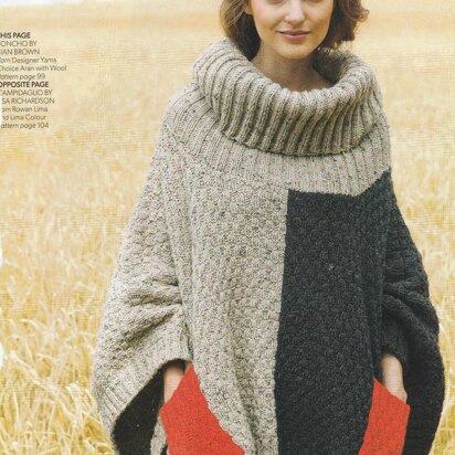 Roll Neck Poncho