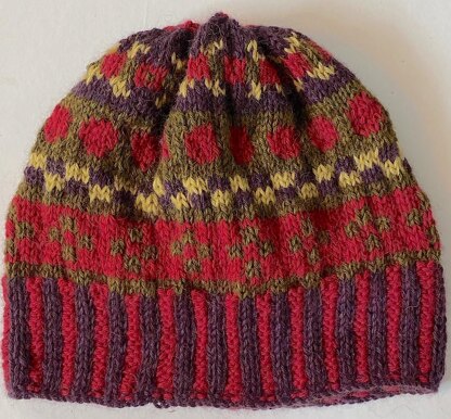 Maggie Fair Isle Hat