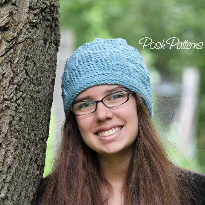 Basket Weave Slouchy Hat 198