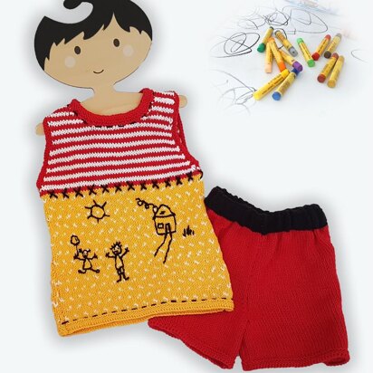 Let's Play Top and Shorts for 1-3 year olds