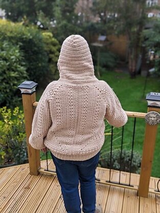 Moon Shimmer Hexagon Sweater