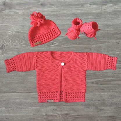 Coral Baby Set