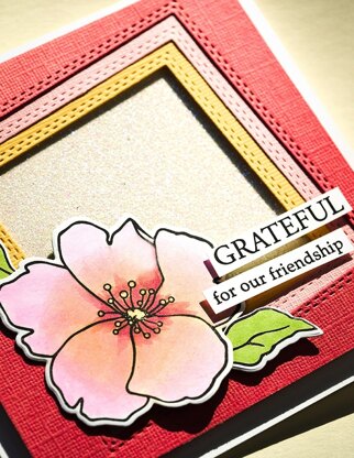 Memory Box Dies - Double Stitch Square Cut-Out