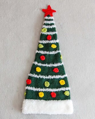 Knitting Pattern Christmas Tree Hat