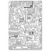 Sizzix Textured Impressions Multi-Level Embossing Folder - Circuit by Tim Holtz