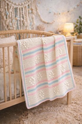 Crochet Baby Blanket Unicorn Dreams