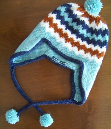 Earflap hat