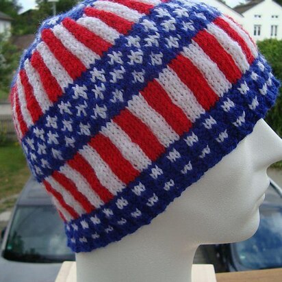 Star spangled cap