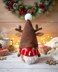 Gnome Christmas deer