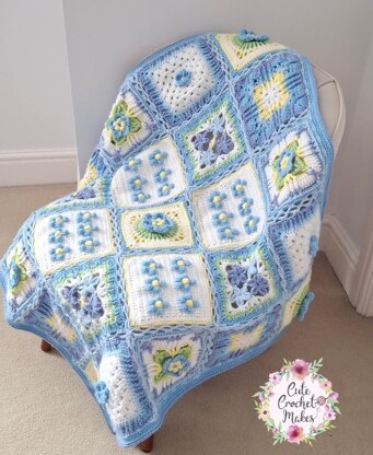 Forget Me Not Blanket