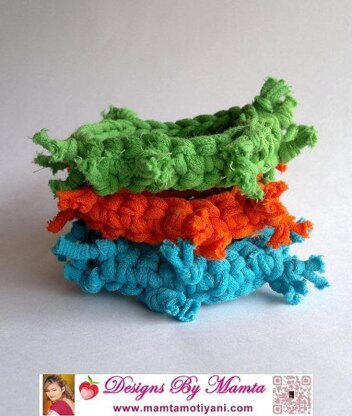 Crochet Bracelet Pattern Beginner Shaggy Bangle
