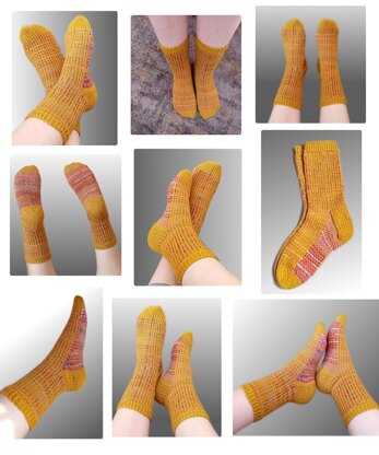 Autumn Speckles Socks