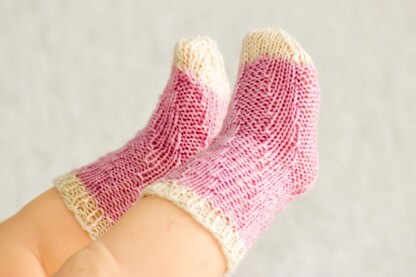 Magic Spiral Socks