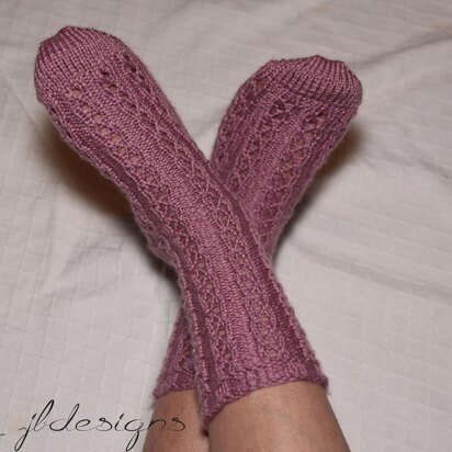 Peek-A-Boo Lace Socks