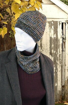 Starry Night Hat & Cowl