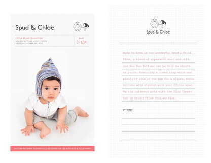 Spud & Chloe by Blue Sky Fibers Boo Boo Bottoms PDF