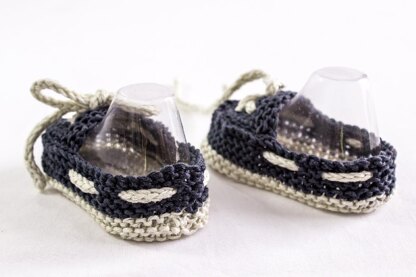 Easy Baby Boat Booties