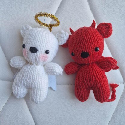 Devil and Angel Mini Bears