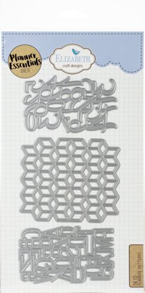 Elizabeth Craft Designs Elizabeth Craft Metal Die - Planner Patterns