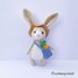 Hazel the Bunny Amigurumi Crochet Pattern by erinmaycrochet