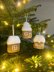 Christmas gingerbread house crochet ornament pattern Amigurumi