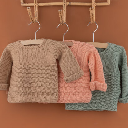 Oh Baby! Sweater in Yarn and Colors Epic - YAC100090 - Downloadable PDF