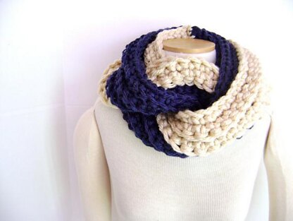 Crochet Scarf Chunky and Chic