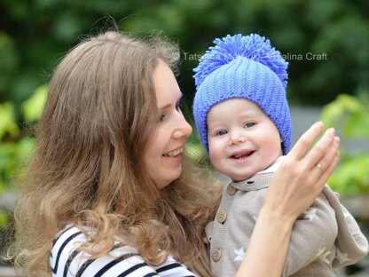 Warm Lines Hat Knitting Pattern