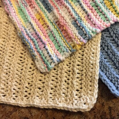 The Beginner Knitter – Learn to Knit a Dishcloth - knitting pattern