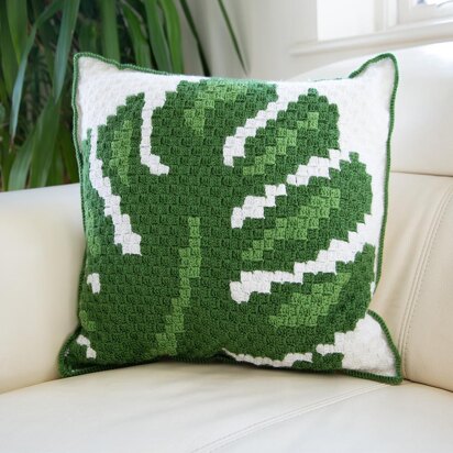 Monstera Leaf Cushion