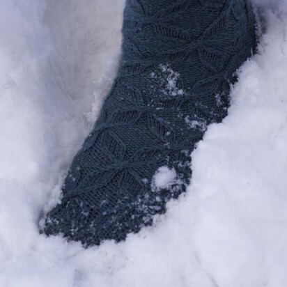 Blizzard Be Darned Socks - knitting pattern