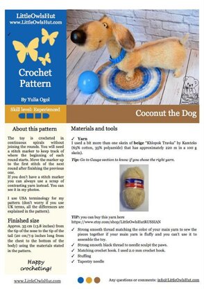 170 Dog Dachshund Coconut