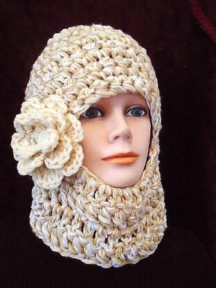 597CROB Crochet Unisex Ski Hat Balaclava