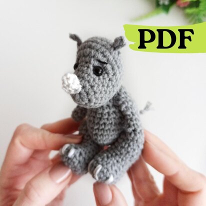 Rhino crochet pattern