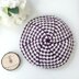 Classy Houndstooth Beret