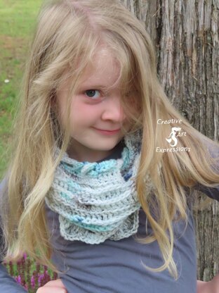 Sea Breeze Infinity Scarf Child & Youth