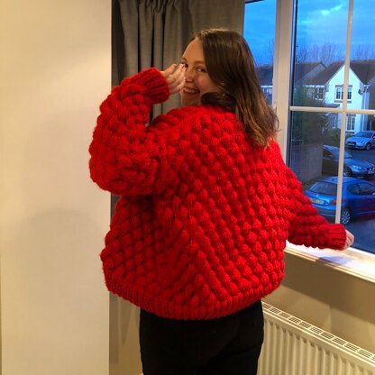 Red Bubble Cardi