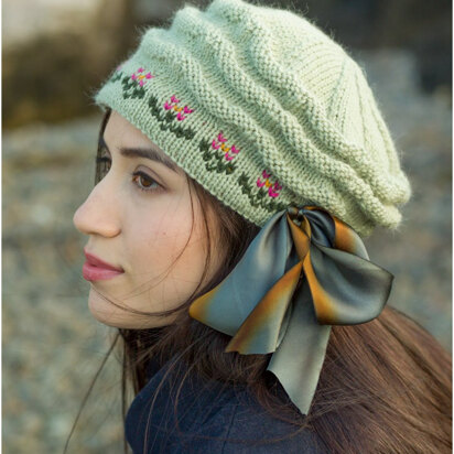Annisquam Beret in Classic Elite Yarns Color by Kristin - Downloadable PDF